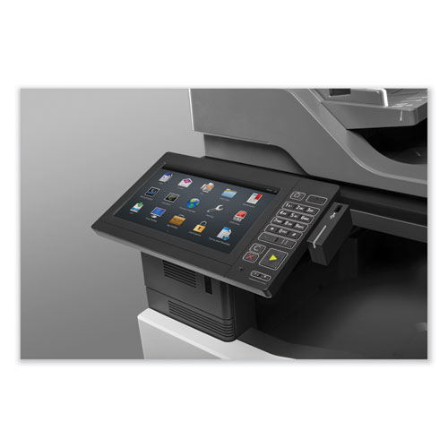 CX825de Multifunction Color Laser Printer, Copy/Fax/Print/Scan