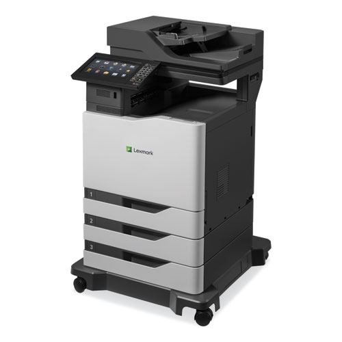 CX825dte Multifunction Color Laser Printer, Copy/Fax/Print/Scan