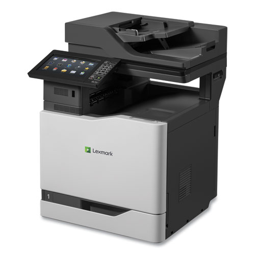 CX860de Multifunction Color Laser Printer, Copy/Fax/Print/Scan