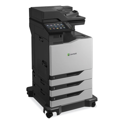 CX860dte Multifunction Color Laser Printer, Copy/Fax/Print/Scan