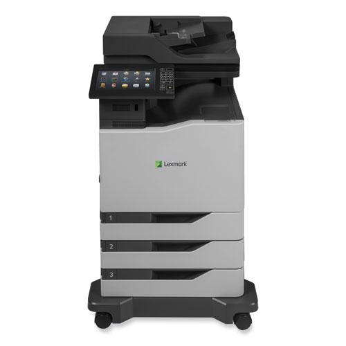 CX860dte Multifunction Color Laser Printer, Copy/Fax/Print/Scan
