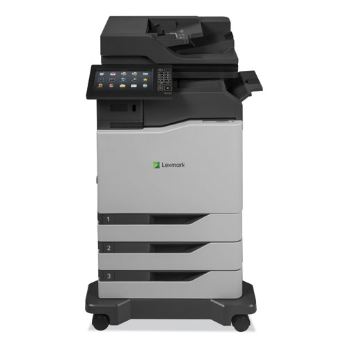 CX860dtfe Multifunction Color Laser Printer, Copy/Fax/Print/Scan