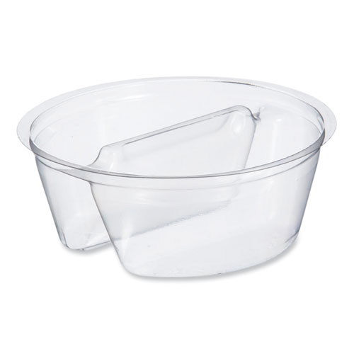 Plastic Cup Insert, 3.5 oz, 3.6" Diameter x 1.3"h, Clear, 1,000/Carton