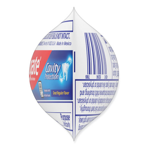 Toothpaste, Personal Size, 0.85 oz Tube, Unboxed, 240/Carton