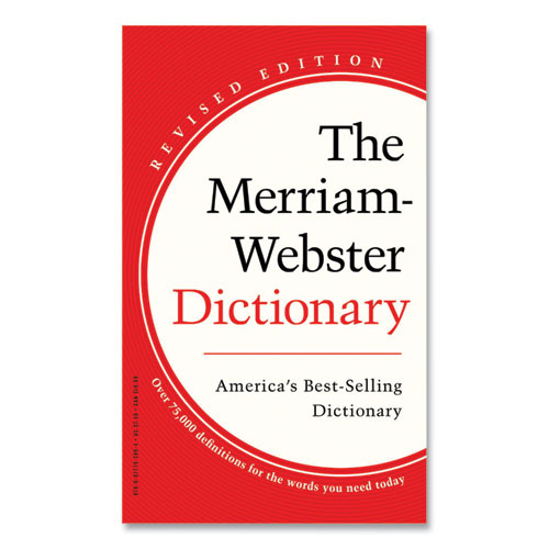 The Merriam-Webster Dictionary, Revised Edition, Paperback, 960 Pages