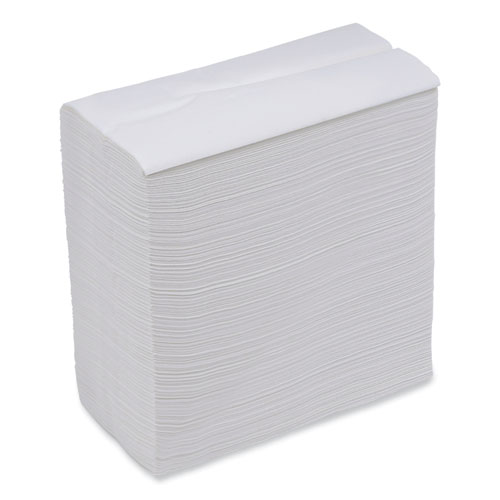 Hardwound Paper Towels, 1-Ply, 8 x 600 ft, White, 2 Core, 12 Rolls/Carton  - Zerbee