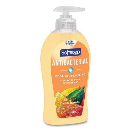 Image of Antibacterial Hand Soap, Citrus, 11.25 oz Pump Bottle