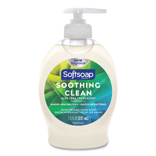Image of Softsoap® Liquid Hand Soap Pump With Aloe, Clean Fresh 7.5 Oz Bottle
