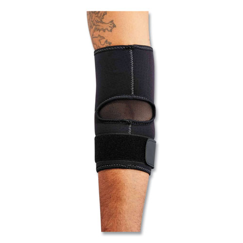 ProFlex 655 Compression Arm Sleeve with Strap, Medium, Black, Ships in 1-3 Business Days