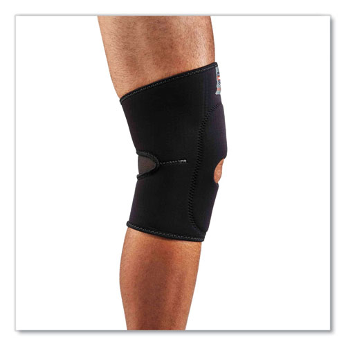 ProFlex 615 Open Patella Anterior Pad Knee Sleeve, Small, Black, Ships in 1-3 Business Days