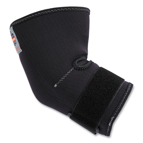 Ergodyne® Proflex 655 Compression Arm Sleeve With Strap, X-Large, Black, Ships In 1-3 Business Days