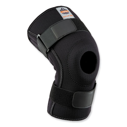 ProFlex 620 Open Patella Spiral Stays Knee Sleeve, X-Large, Black, Ships in 1-3 Business Days