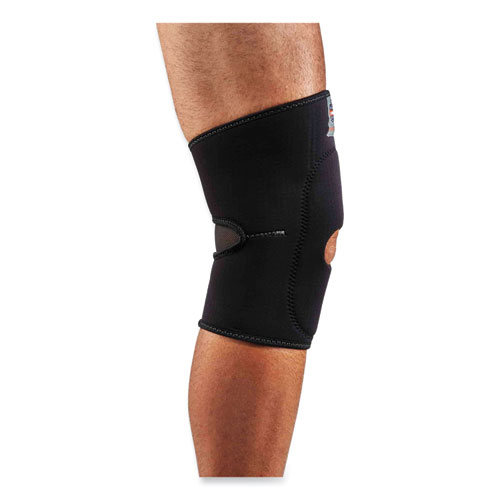 ProFlex 615 Open Patella Anterior Pad Knee Sleeve, 2X-Large, Black, Ships in 1-3 Business Days