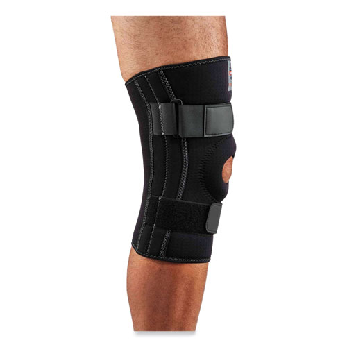 ProFlex 620 Open Patella Spiral Stays Knee Sleeve, 2X-Large, Black, Ships in 1-3 Business Days