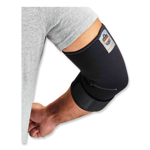 ProFlex 655 Compression Arm Sleeve with Strap, Small, Black, Ships in 1-3 Business Days