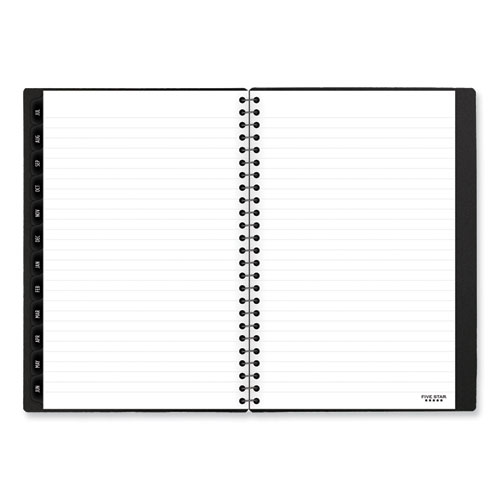Academic Year Customizable Student Weekly/Monthly Planner, 8.5 x 6.75, 12-Month (July to June), 2024 to 2025