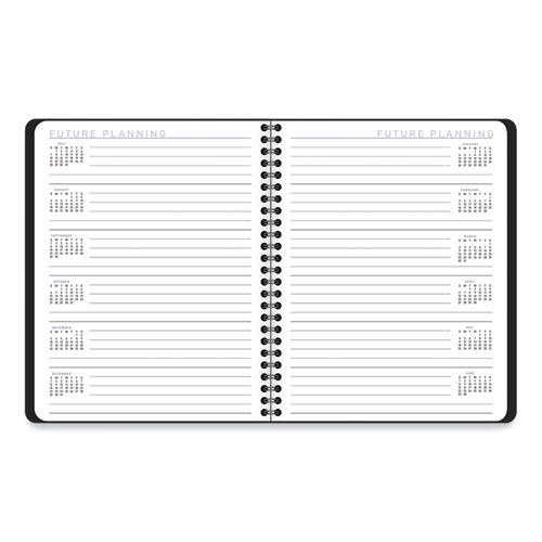 Image of At-A-Glance® Contempo Lite Academic Year Weekly/Monthly Planner, 8.75 X 7.87, Black Cover, 12-Month (July To June) 2023 To 2024