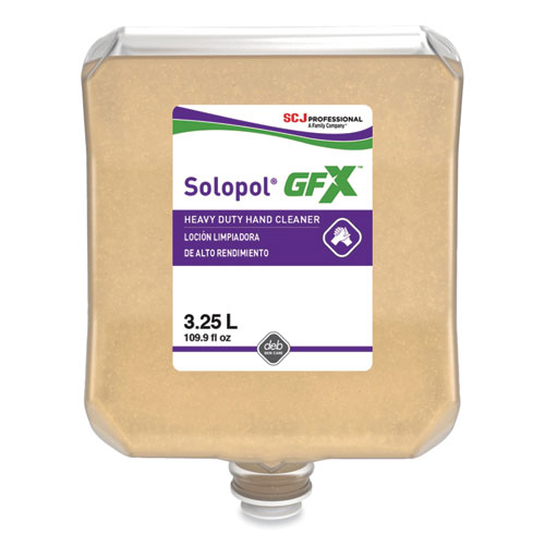 Solopol GFX Heavy Duty Hand Cleaner, Citrus Scent, 3.25 L Refill, 2/Carton