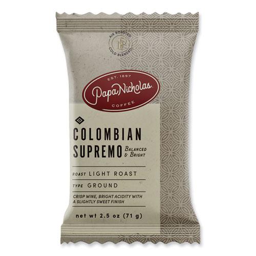 Premium Coffee, Colombian Supremo, 18/Carton