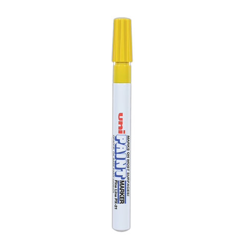 Uni®-Paint Permanent Marker, Fine Bullet Tip, Yellow