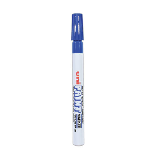 Uni®-Paint Permanent Marker, Fine Bullet Tip, Blue