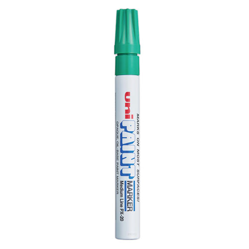 Image of Uni®-Paint Permanent Marker, Medium Bullet Tip, Green