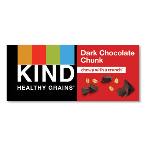 Image of Kind Healthy Grains Bar, Dark Chocolate Chunk, 1.2 Oz, 12/Box