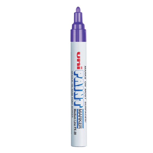 Image of Uni®-Paint Permanent Marker, Medium Bullet Tip, Violet
