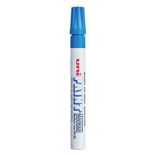 Uni®-Paint Permanent Marker, Medium Bullet Tip, Blue