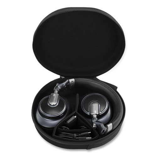 Verve HD 360 Hybrid ANC Wireless Over-Ear Headphones, Black/Platinum