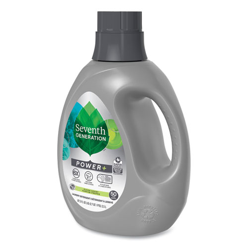 Seventh Generation® Power+ Laundry Detergent, Clean Scent, 87.5 oz Bottle