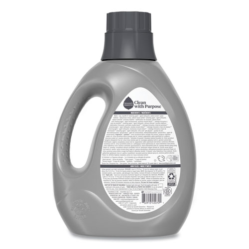 Power+ Laundry Detergent, Clean Scent, 87.5 oz Bottle