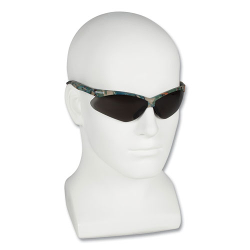 Image of Kleenguard™ V30 Nemesis Safety Eyewear, Plastic Camo Frame, Smoke Polycarbonate Lens, 12/Box