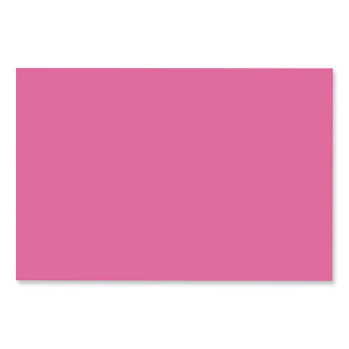 SunWorks Construction Paper, 50 lb Text Weight, 12 x 18, Hot Pink, 50/Pack