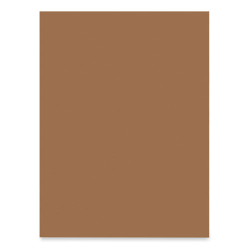 SunWorks Construction Paper, 50 lb Text Weight, 9 x 12, Light Brown, 50/Pack