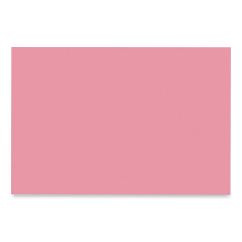 SunWorks Construction Paper, 50 lb Text Weight, 12 x 18, Pink, 50/Pack