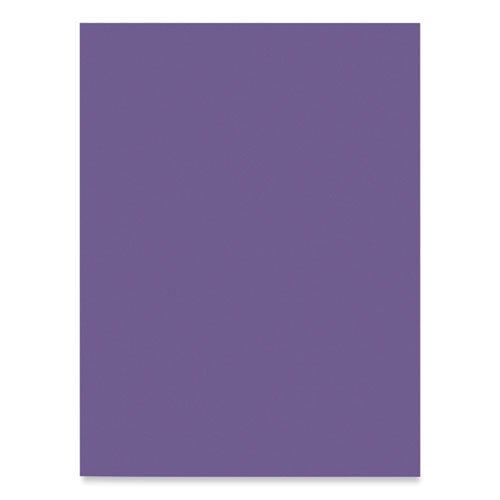 SunWorks Construction Paper, 50 lb Text Weight, 9 x 12, Violet, 50/Pack