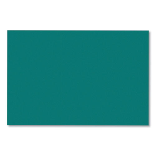 SunWorks Construction Paper, 50 lb Text Weight, 12 x 18, Turquoise, 50/Pack