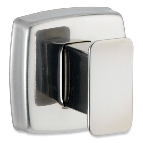 Robe Hook, Stainless Steel, Bright Polished