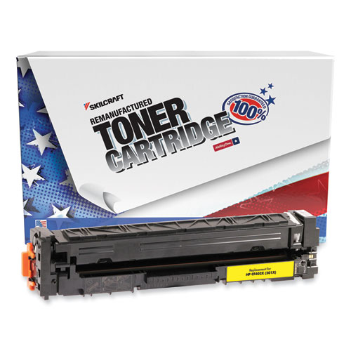 7510016941792 Remanufactured CF402X (201X) High-Yield Toner, 2,300 Page-Yield, Yellow