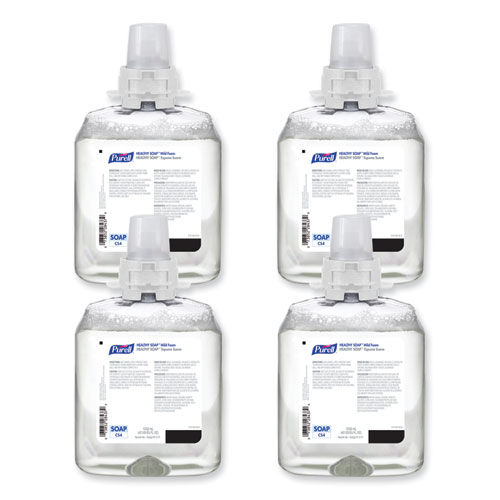 Image of HEALTHY SOAP Mild Foam, For CS4 Dispensers, Fragrance-Free, 1,250 mL,  4/Carton