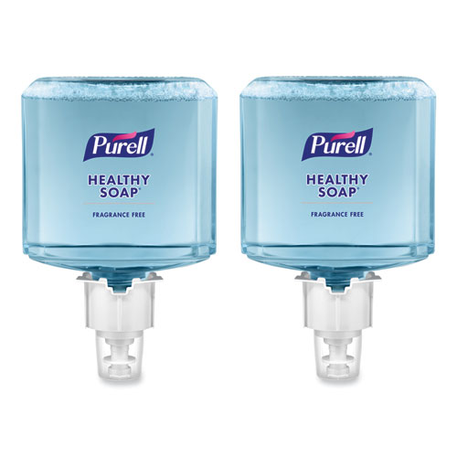 Image of Purell® Healthy Soap Gentle And Free Foam, For Es6 Dispensers, Fragrance-Free, 1,200 Ml, 2/Carton