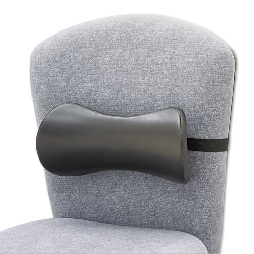 Lumbar Support Memory Foam Backrest, 14.5w x 3.75d x 6.75h, Black