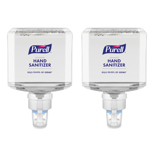 Purell® Advanced Hand Sanitizer Foam, For Es8 Dispensers, 1,200 Ml, Clean Scent, 2/Carton
