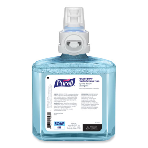 Image of Purell® Clean Release Technology (Crt) Healthy Soap High Performance Foam, For Es8 Dispensers, Fragrance-Free, 1,200 Ml, 2/Carton
