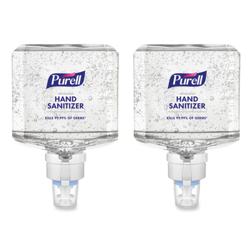 Image of Purell® Advanced Hand Sanitizer Foam, For Es8 Dispensers, 1,200 Ml, Clean Scent, 2/Carton