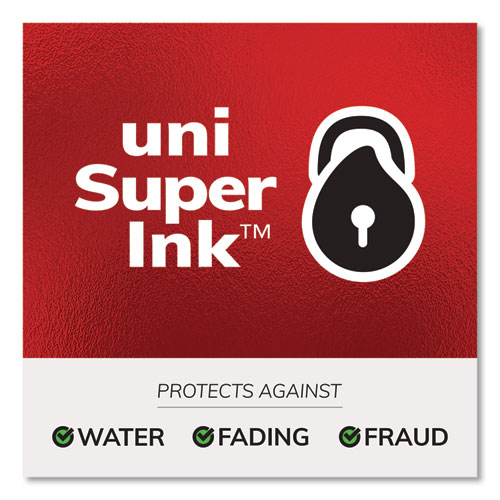 Image of Uniball® Signo 207 Gel Pen Value Pack, Retractable, Medium 0.7 Mm, Black Ink, Translucent Black Barrel, 36/Box