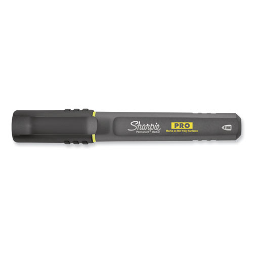 Image of Sharpie® Pro Permanent Marker, Fine Bullet Tip, Black, Dozen