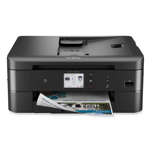 Image of Brother Mfc-J1170Dw Wireless All-In-One Color Inkjet Printer, Copy/Fax/Print/Scan
