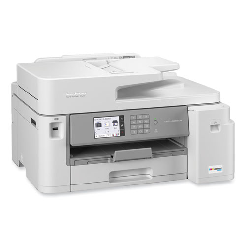 Image of Brother Mfc-J5855Dw Inkvestment Tank All-In-One Color Inkjet Printer, Copy/Fax/Print/Scan
